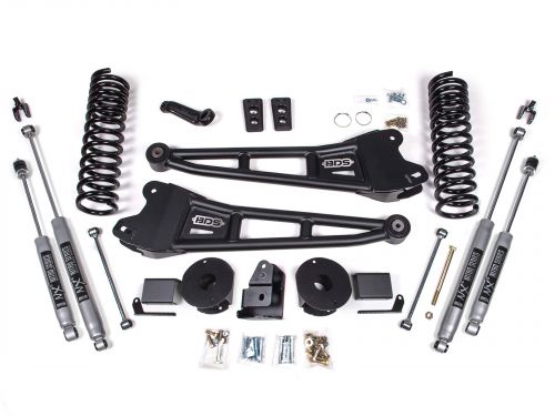 4" 2014-2018 Dodge Ram 2500 4WD (w/factory air ride) Radius Arm Lift Kit by BDS Suspension