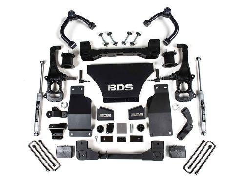 4" 2019-2024 GMC Sierra 1500 4WD (w/gas engine) Lift Kit by BDS Suspension