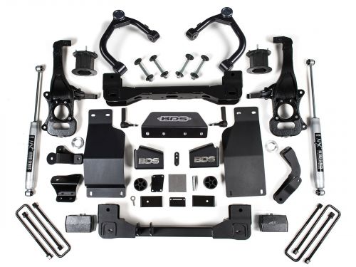 4" 2019-2024 GMC Sierra 1500 4WD (w/diesel engine) Lift Kit by BDS Suspension