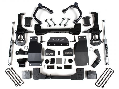 6" 2019-2026 Chevy Silverado 1500 4WD (w/diesel engine) Lift Kit by BDS Suspension