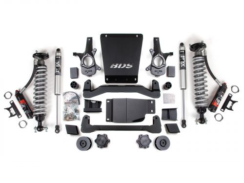 4" 2007-2014 Chevy Tahoe / Suburban 1500 4WD Fox 2.5 Performance Elite Coilover Lift Kit by BDS Suspension