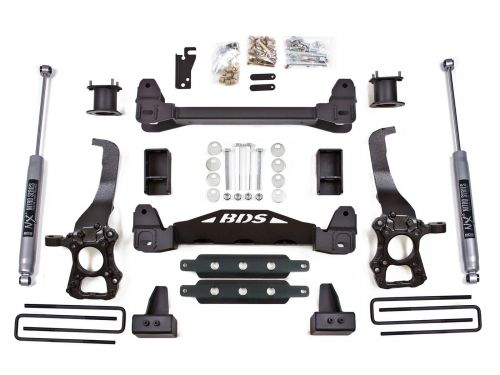 4" 2014 Ford F150 2WD Lift Kit by BDS Suspension