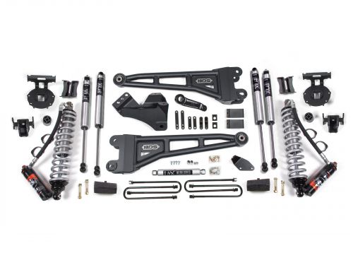 4" 2008-2010 Ford F250/F350 4WD (w/Diesel engine) Fox Coilover Radius Arm Lift Kit by BDS Suspension