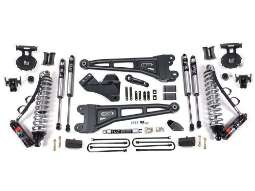 6" 2005-2007 Ford F250/F350 4WD (w/Diesel engine) Fox Performance Elite Coilover Radius Arm Lift Kit by BDS Suspension