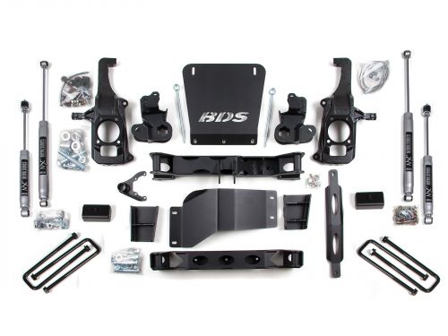 6.5" 2011-2019 Chevy Silverado 2500HD/3500HD 4WD & 2WD Lift Kit by BDS Suspension