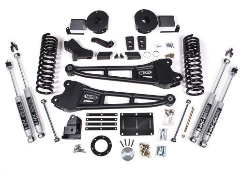5.5" 2014-2018 Dodge Ram 2500 4WD (w/gas engine & factory air ride) Radius Arm Lift Kit by BDS Suspension