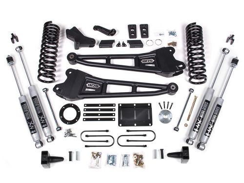 5.5" 2013-2018 Dodge Ram 3500 (w/Gas Engine & w/o Factory Rear Air-Ride) 4WD Radius Arm Lift Kit by BDS Suspension