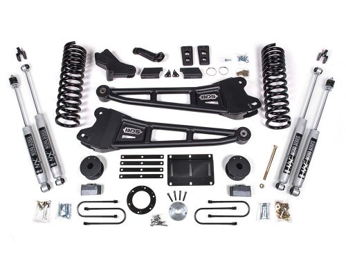 5.5" 2013-2018 Dodge Ram 3500 (w/Gas Engine & Factory Rear Air-Ride) 4WD Radius Arm Lift Kit by BDS Suspension