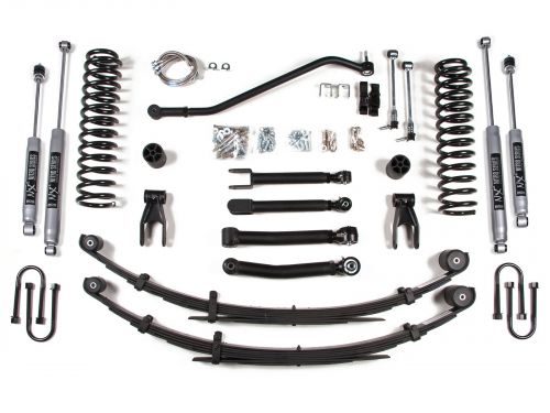 4.5" 1984-2001 Jeep Cherokee XJ 4WD Short Arm Suspension Lift Kit by BDS Suspension