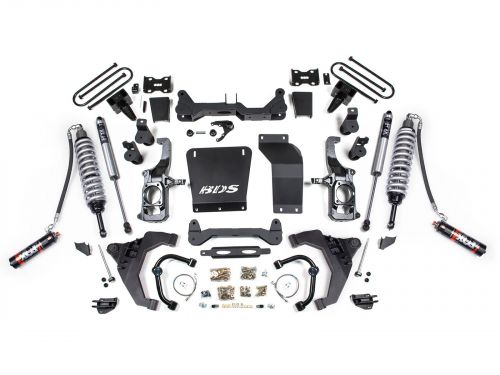 6.5" 2011-2019 Chevy Silverado 2500HD/3500HD (w/diesel engine) Fox 2.5 CoilOver Lift Kit by BDS Suspension