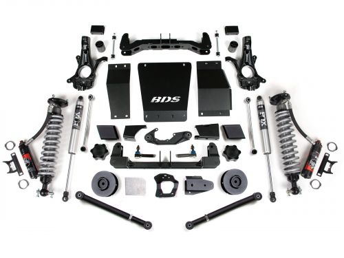 4" 2015-2019 GMC Yukon / Yukon XL 1500 4WD Fox 2.5 Performance Elite Coilover Lift Kit by BDS Suspension