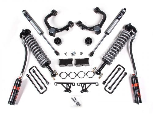 1.5" 2019-2024 GMC Sierra 1500 AT4 4WD Fox 2.5 Performance Elite Coilover Lift Kit by BDS Suspension