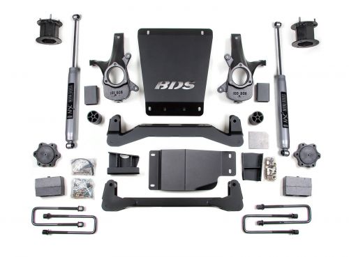 4.5" 2007-2013 GMC Sierra 1500 4WD High Clearance Lift Kit by BDS Suspension