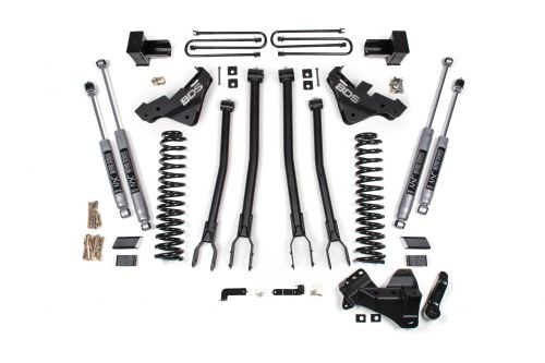 4" 2023-2026 Ford F450 Super Duty 4WD 4-Link Lift Kit by BDS Suspension