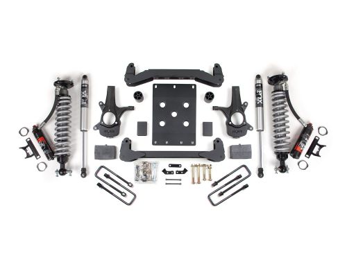 4" 2007-2013 GMC Sierra 1500 2WD Fox 2.5 Performance Elite Coilover Lift Kit by BDS Suspension