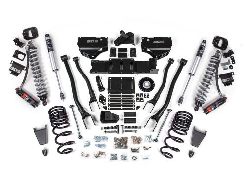 4" 2025-2026 Dodge Ram 2500 4WD Fox 2.5 Performance Elite Coilover 4-Link Lift Kit by BDS Suspension