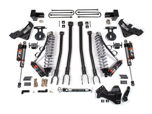 5" 2023-2026 Ford F250/F350 Super Duty 4WD (w/Diesel Engine) 4-Link Lift Kit w/Fox 2.5 Performance Elite Coilover Conversion by BDS Suspension