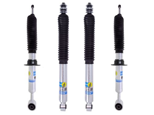 Tundra 2007-2021 Toyota - Bilstein 5100 .875–2.3" Adjustable Height Front Leveling Struts & 5100 Rear Shocks (Set of 4)
