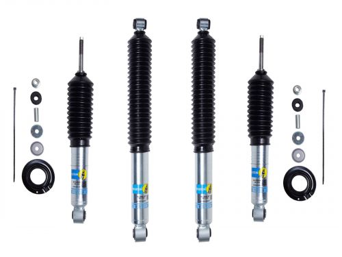 Frontier 2022-2025 Nissan 4WD & 2WD - Bilstein 5100 Series Adjustable Height Shocks (0-2" Front Lift / Set of 4)