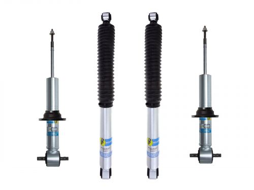 Silverado 1500 2014-2018 Chevy - Bilstein 5100 0–1.85" Adjustable Height Front Leveling Struts & 5100 Rear Shocks (Set of 4)