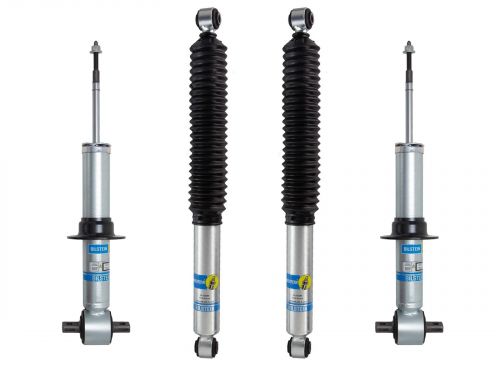 Yukon 2015-2020 GMC - Bilstein 5100 0–1.6" Adjustable Height Front Leveling Struts & 5100 Rear Shocks (Set of 4)