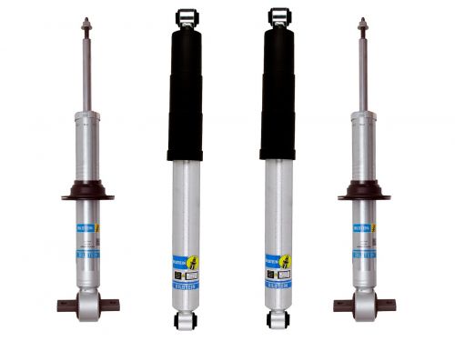 Silverado 1500 Trail Boss 2019-2026 Chevy 4WD - Bilstein 5100 0–1.1" Adjustable Height Front Leveling Struts & 5100 Rear Shocks (Set of 4)
