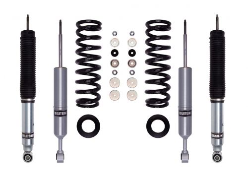 Tacoma 2024-2026 Toyota (w/rear coil springs) - Bilstein 6112 1-2.5" Adjustable Height Front Leveling Coilovers & 6100 Rear Shocks (Set of 4)