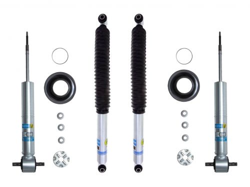 Sierra 1500 2014-2018 GMC - Bilstein 5100 0–1.85" Adjustable Height Front Leveling Struts & 5100 Rear Shocks (Set of 4)