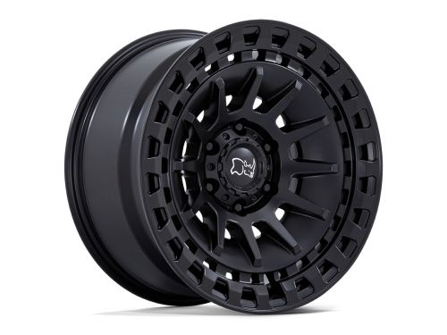 Barrage - Matte Black - 18"x9" W/ 5X127mm Bolt Pattern, 5" Backspacing, & 0mm Offset Wheel by Black Rhino
