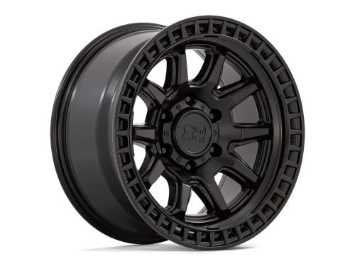 Calico - Matte Black - 20"x9" W/ 6X135mm Bolt Pattern, 5" Backspacing, & 0mm Offset Wheel by Black Rhino