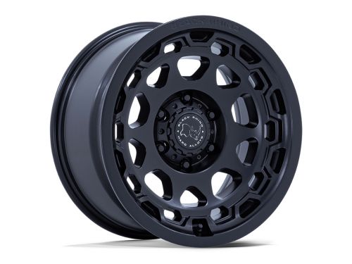Congo - Matte Black - 17"x8.5" W/ 5X114.3mm Bolt Pattern, 6.13" Backspacing, & 35mm Offset Wheel by Black Rhino