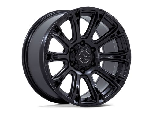 Diamondback - Matte Black - 20"x9" W/ 6X114.3mm Bolt Pattern, 5.47" Backspacing, & 12mm Offset Wheel by Black Rhino