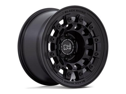 Fuji - Matte Black - 17"x9" W/ 5X127mm Bolt Pattern, 4.53" Backspacing, & -12mm Offset Wheel by Black Rhino