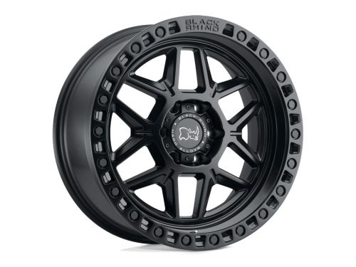 Kelso - Matte Black - 17"x9" W/ 6X135mm Bolt Pattern, 5" Backspacing, & 0mm Offset Wheel by Black Rhino