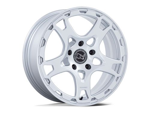Klaue - Matte Silver - 18"x8" W/ 5X130mm Bolt Pattern, 5.29" Backspacing, & 20mm Offset Wheel by Black Rhino