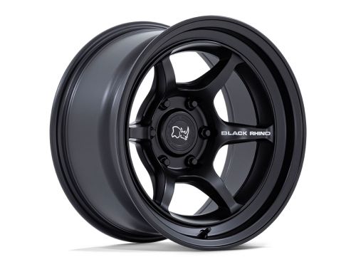 Shogun - Matte Black - 16"x8" W/ 6X139.7mm Bolt Pattern, 4.11" Backspacing, & -10mm Offset Wheel by Black Rhino