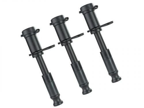 5/8" Stainless Steel Locking Pin (Black Ops Edition) 3-Pack Keyed Alike by BulletProof