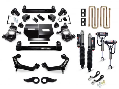 5" 2020-2025 GMC Sierra 2500HD/3500HD Elite Lift Kit (w/Elka 2.5 Resi Shocks) by Cognito