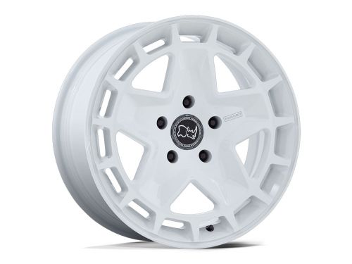 Corsica - Gloss White - 18"x8" W/ 5X130mm Bolt Pattern, 5.29" Backspacing, & 20mm Offset Wheel by Black Rhino