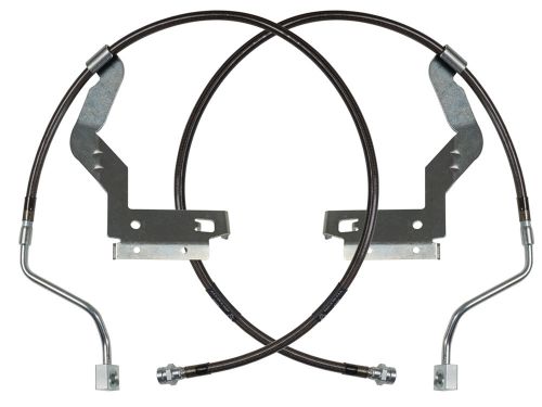 F450 2017-2024 Ford 4wd (w/2.5-3.5" Suspension Lift) - Front Extended Brake Line Kit by Carli Suspension