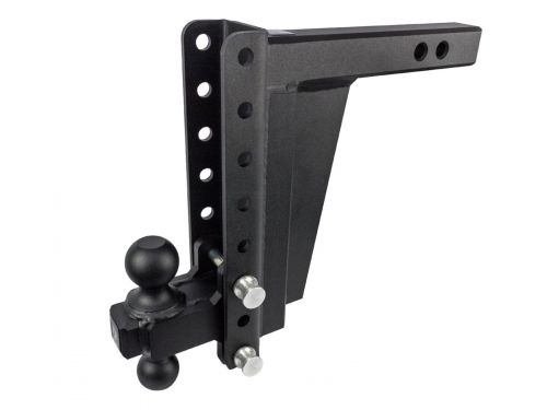 2" Extreme Duty Adjustable Ball Mount Hitch (10" Drop/Rise Hitch) by BulletProof