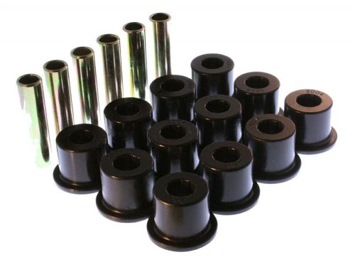 Jimmy 1973-1991 GMC 2WD Rear Spring and 1.5" OD / 1.5" Main Eye Shackle Bushing Kit by Energy Suspension
