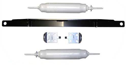 Sierra 2500HD 2001-2010 GMC w/ 6-8" Lift 4WD - Dual Steering Stabilizer Kit by Fabtech