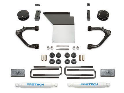 3" 2014-2018 Chevy Silverado 1500 4WD (w/aluminum or stamped steel factory arms) Performance Lift Kit by Fabtech