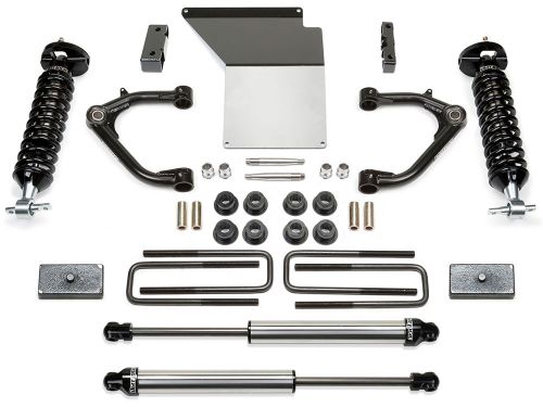 3" 2014-2018 Chevy Silverado 1500 4WD (w/aluminum or stamped steel factory arms) Performance Lift Kit w/ DirtLogic Shocks by Fabtech