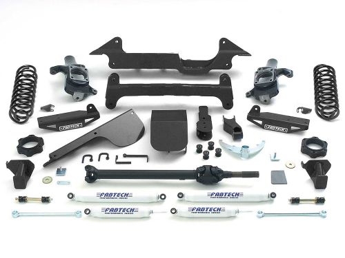 6" 2003-2008 Hummer H2 SUV / SUT 4wd (w/factory rear coil springs) Lift Kit by Fabtech