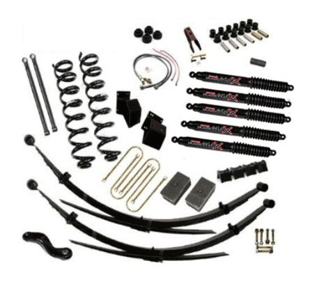 7" 1976-1977 Ford Bronco 4WD Premium Lift Kit by Jack-It