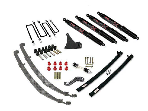 3-4" 1986-1998 Ford F350 Solid Axle 4WD Budget Lift Kit by Jack-It