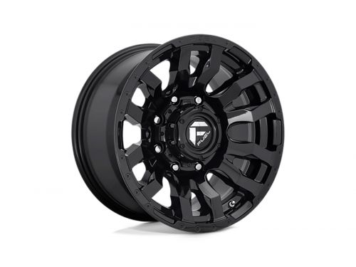 Blitz D675 - Gloss Black - 20X10 Wheel (w/8X170mm Bolt Pattern, 4.79" Backspacing & -18mm Offset) by Fuel