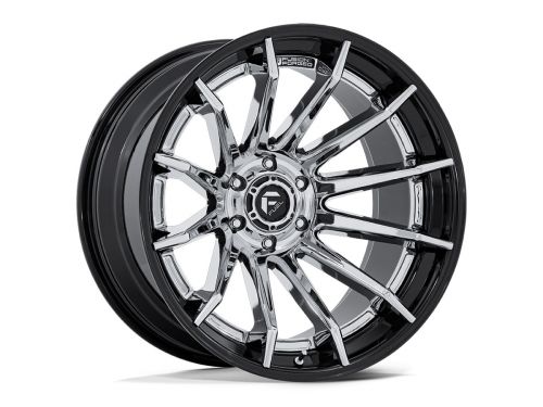 Burn Fc403 - Chrome (w/Gloss Black Lip) - 20X9 Wheel (w/5X127mm Bolt Pattern, 5.04" Backspacing & 1mm Offset) by Fuel